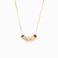Tears of Joy Teardrop Family Birthstone Necklace