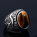 Bohemian Braided Sterling Silver Plated Cuff Ring