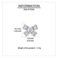Boucles d'oreilles élégantes en argent sterling 925 avec moissanite florale et pierres centrales éclatantes
