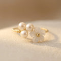 Delicate Artisan Gold Ring