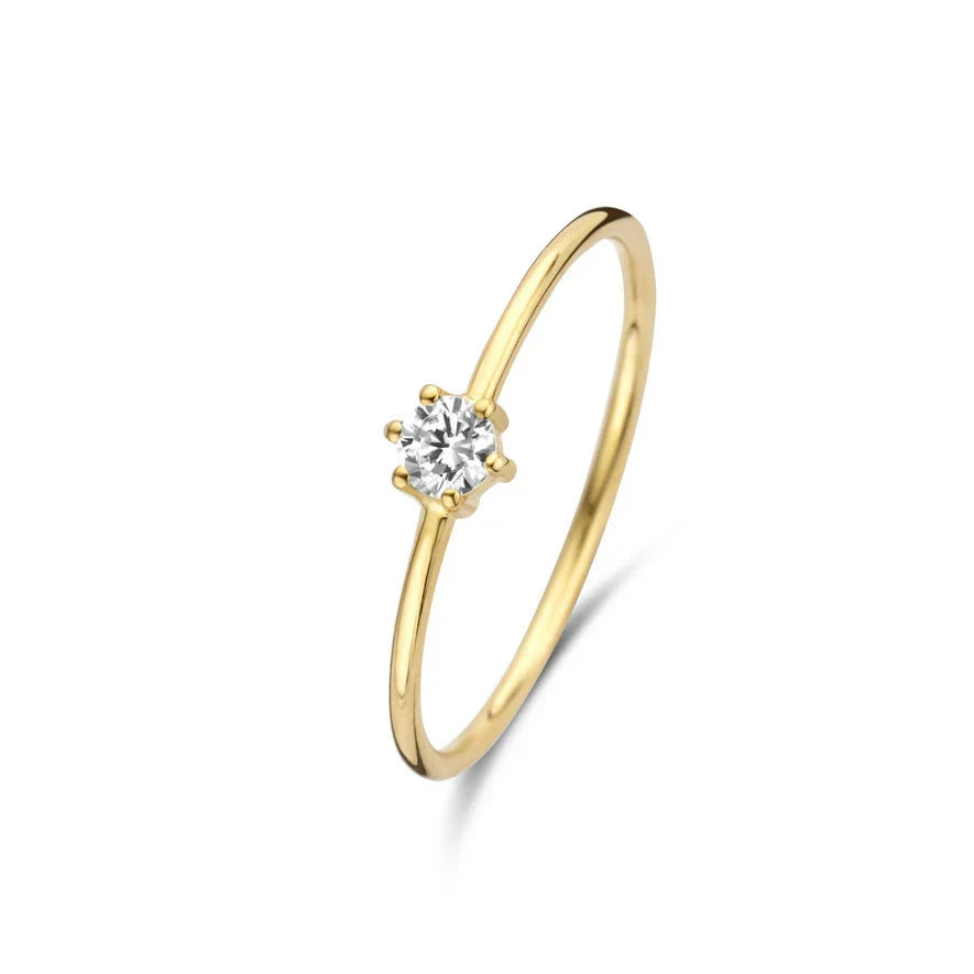 Abella Maris-ring | Hvitt gull