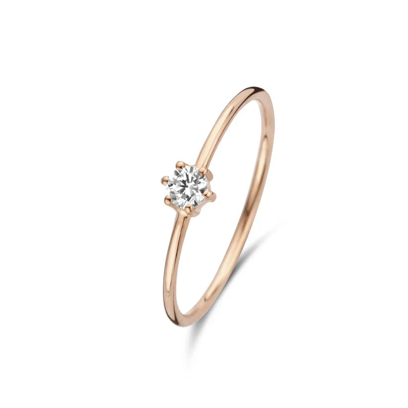 Abella Maris-ring | Hvitt gull
