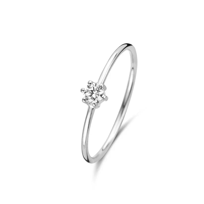 Abella Maris-ring | Hvitt gull