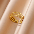 Anello con perline orbitale regolabile