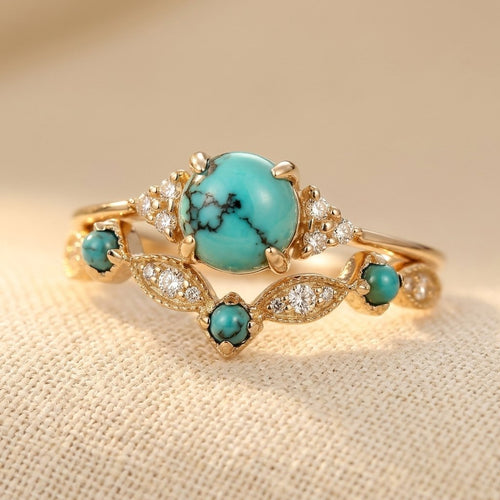 Bohemian Turquoise Ring
