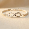 Adjustable Infinity bracelet