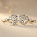 Crystal Mandala Retro Earrings
